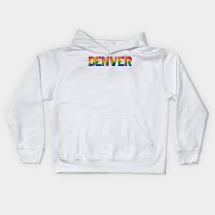 Denver Stained Glass Kids Hoodie